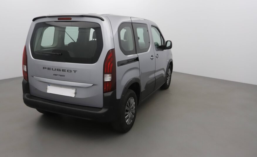 PEUGEOT RIFTER TAILLE M – 1.5 BLUEHDI 100CH S&S ALLURE 5 PLACES