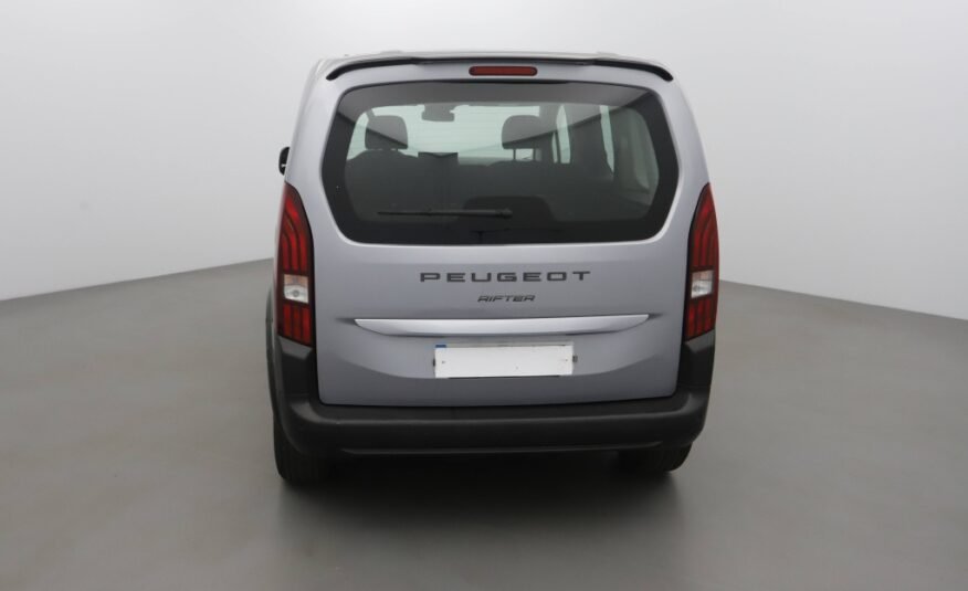 PEUGEOT RIFTER TAILLE M – 1.5 BLUEHDI 100CH S&S ALLURE 5 PLACES