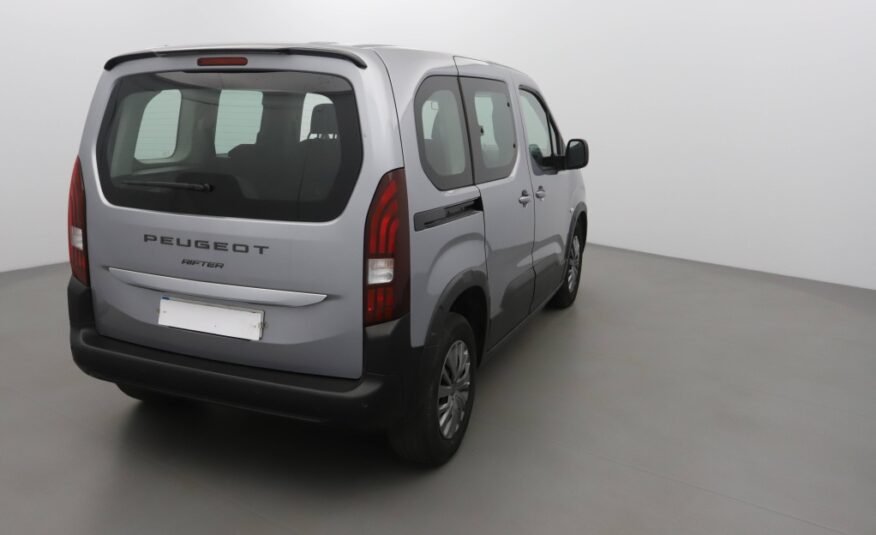 PEUGEOT RIFTER TAILLE M – 1.5 BLUEHDI 100CH S&S ALLURE 5 PLACES