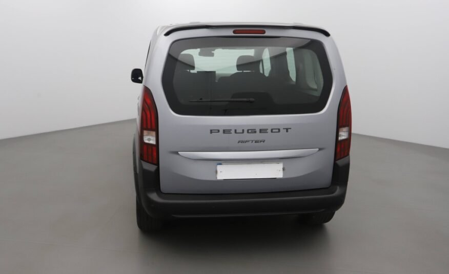 PEUGEOT RIFTER TAILLE M – 1.5 BLUEHDI 100CH S&S ALLURE 5 PLACES