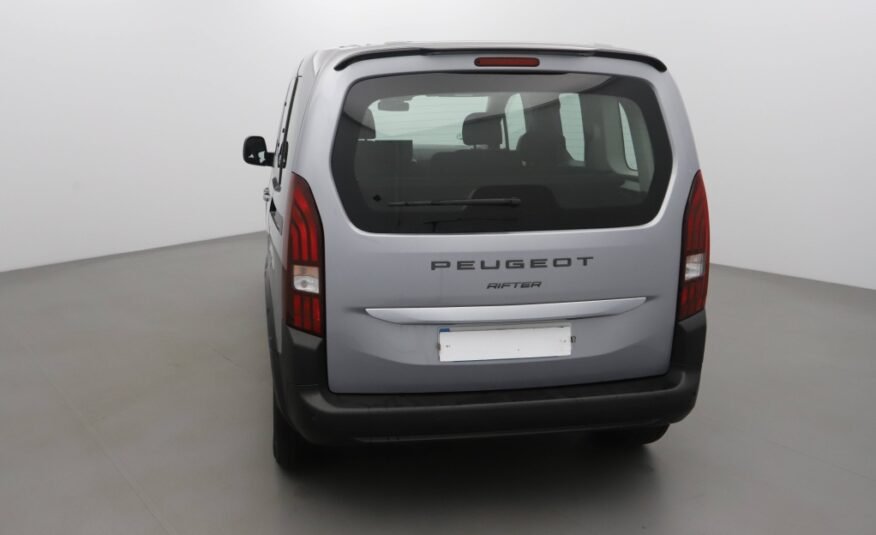 PEUGEOT RIFTER TAILLE M – 1.5 BLUEHDI 100CH S&S ALLURE 5 PLACES