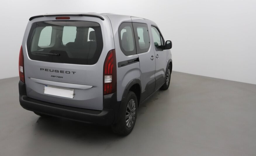 PEUGEOT RIFTER TAILLE M – 1.5 BLUEHDI 100CH S&S ALLURE 5 PLACES