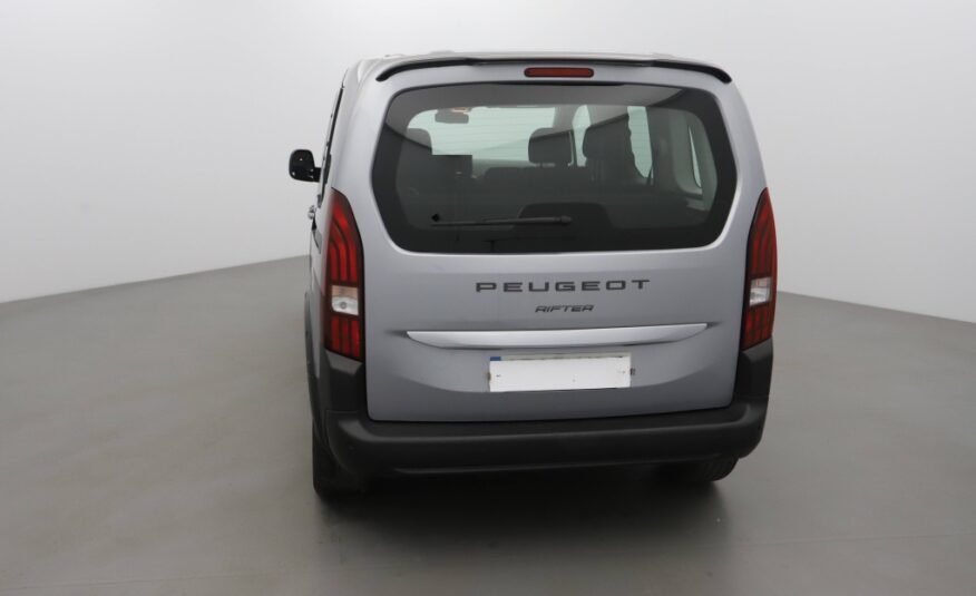 PEUGEOT RIFTER TAILLE M – 1.5 BLUEHDI 100CH S&S ALLURE 5 PLACES
