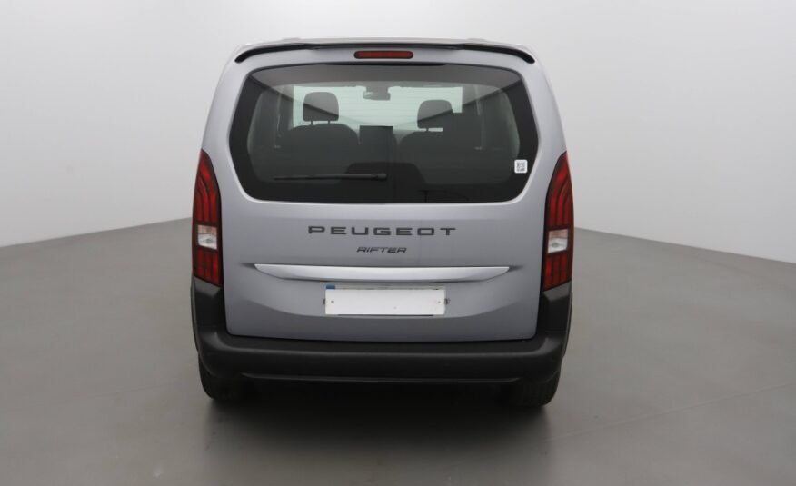PEUGEOT RIFTER TAILLE M – 1.5 BLUEHDI 100CH S&S ALLURE 5 PLACES