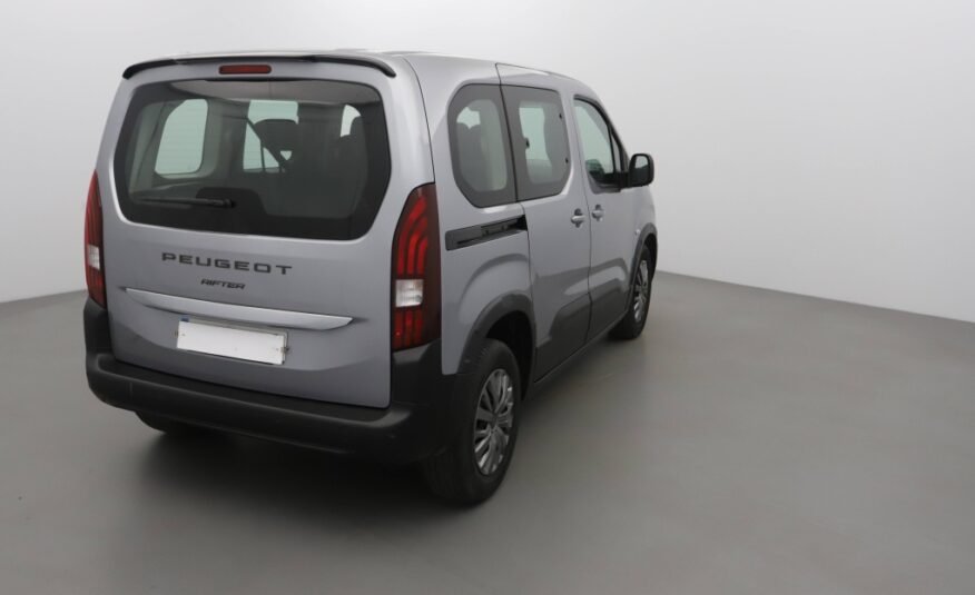 PEUGEOT RIFTER TAILLE M – 1.5 BLUEHDI 100CH S&S ALLURE 5 PLACES