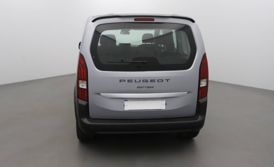 PEUGEOT RIFTER TAILLE M – 1.5 BLUEHDI 100CH S&S ALLURE 5 PLACES