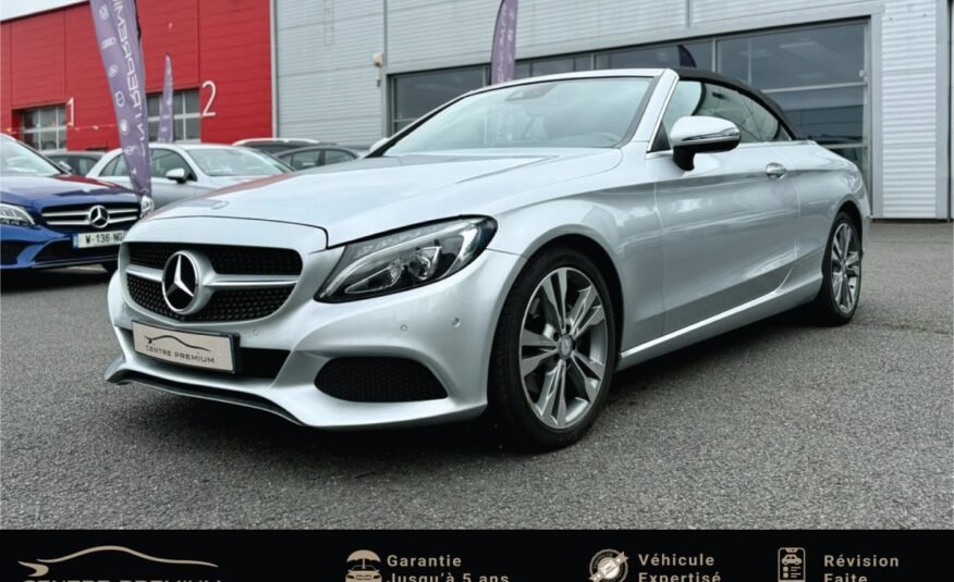 MERCEDES CLASSE C 220 d 170ch Sportline 9G-TRONIC CABRIOLET
