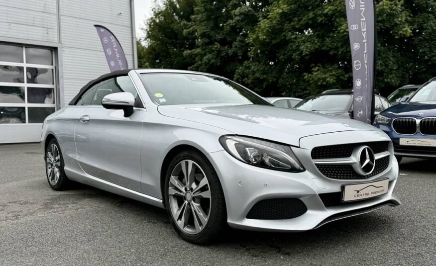 MERCEDES CLASSE C 220 d 170ch Sportline 9G-TRONIC CABRIOLET