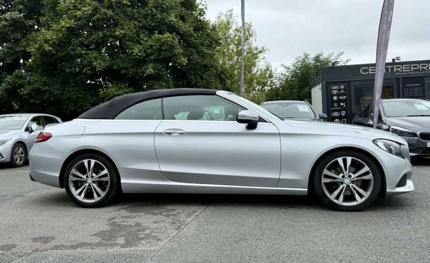 MERCEDES CLASSE C 220 d 170ch Sportline 9G-TRONIC CABRIOLET