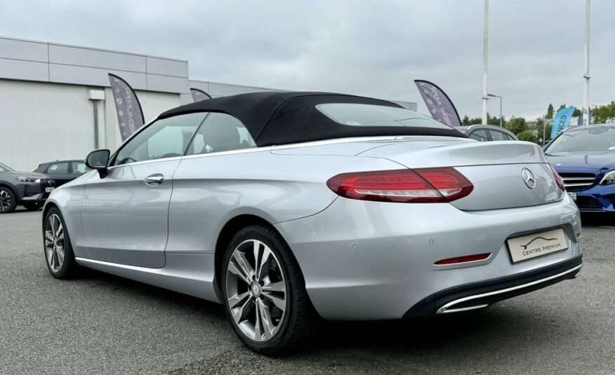 MERCEDES CLASSE C 220 d 170ch Sportline 9G-TRONIC CABRIOLET