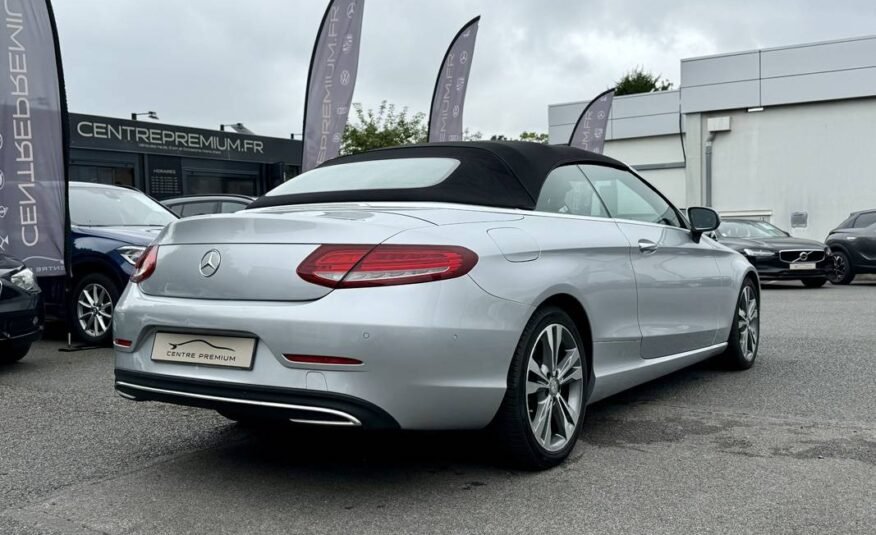 MERCEDES CLASSE C 220 d 170ch Sportline 9G-TRONIC CABRIOLET