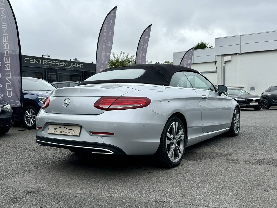 MERCEDES CLASSE C 220 d 170ch Sportline 9G-TRONIC CABRIOLET