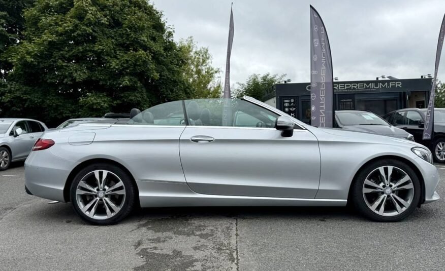 MERCEDES CLASSE C 220 d 170ch Sportline 9G-TRONIC CABRIOLET