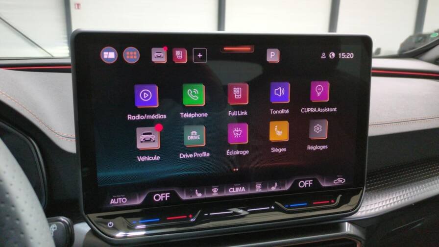 Cupra Formentor nouveau FORMENTOR NOUVEAU 1.5 ETSI HYBRID 150 CH BVA DSG7 V + SIEGES CHAUFFANTS