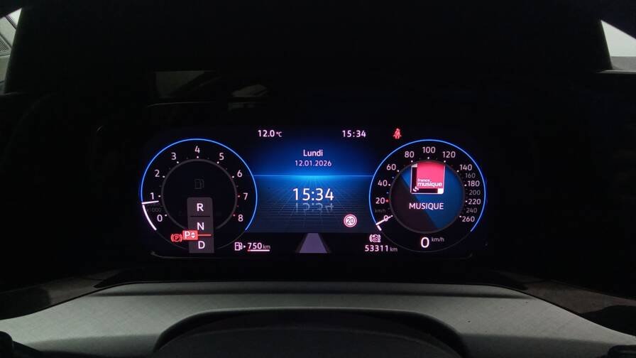 Volkswagen Golf sw Golf SW 1.5 eTSI OPF 130 DSG7 Life +Caméra de recul